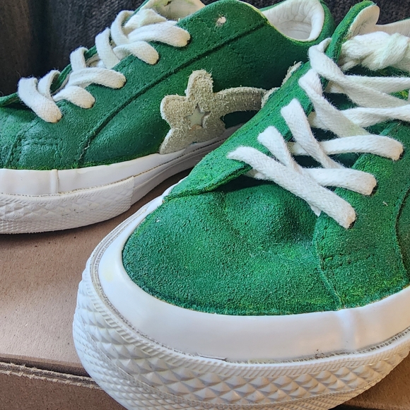 Converse Golf le Fleur X One Star Ox Collab Tyler the Creator Jolly Green Sz 6 - Picture 1 of 16